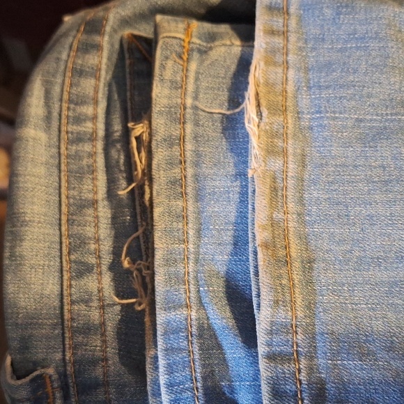 Calvin Klein jeans embroidered flap back pocket size 8 - Picture 6 of 6